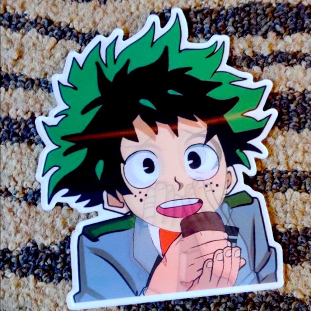 Deku My Hero Academia Motion Sticker
